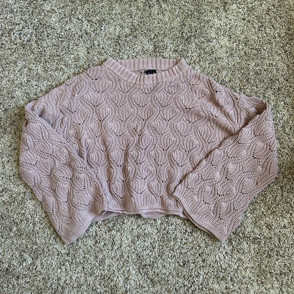 Cropped sweater